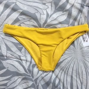 Frankie’s hanalei ribbed bikini bottom
